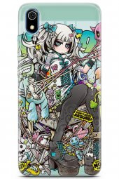 Xiaomi Redmi 7A Kılıf Seri Anime 02 Don't Miss Kapak Siyah - 1
