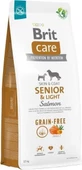 Brit Care Tahılsız Senior Light Somonlu Köpek Maması 12 kg - 1