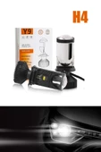 Mercekli Led Xenon H4 Şimşek Etkili Ultra Güçlü Işık Teknolojisi - 2
