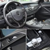 FRT Ottoman 5D Karbon Fiber Folyo Ultra Parlak Hava Kanallı 10 cm x 1 Metre - 1