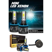 Slim Led Xenon Şimşek Etkili Mini Beyaz H8 Kapak Kapanma Garantili - 6