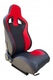 Mega Oto Market Spor Koltuk Deri Siyah Sarı Oto Yarış Koltuğu 1 Takım 2 Adet thumbnail 3