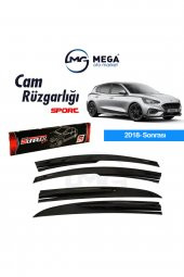 Mega Oto Market Ford Focus 5 2018- Sonrası Mugen Tip Cam Rüzgarlık Sunplex - 1