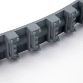 Kar Zinciri Kar Paleti Plastik Mavi Tak Çıkar Takmatik 8 Adet Tekrar Kullanılabilir - 6