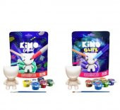KİMO Original/Glitz Kim İstersen O! Kendi Figürünü Üretme Oyunu Boya Karakterini Üret 2'li - 1