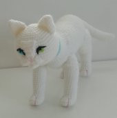 Pamuk Kedi Amigurumi Organik Oyuncak - 1