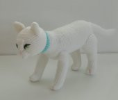 Pamuk Kedi Amigurumi Organik Oyuncak - 4