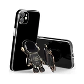 iPhone 11 Kılıf Astronot Seri Stant Silikon Kapak - 2