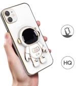 iPhone 11 Kılıf Astronot Seri Stant Silikon Kapak - 12