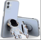 iPhone 11 Kılıf Astronot Seri Stant Silikon Kapak - 8