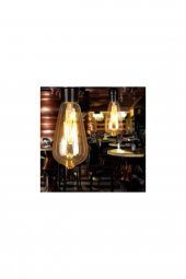 Erd-31 Rustik Ampul 4 Watt St64 Led Ampul St64 5 Adet - 3
