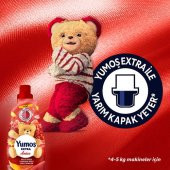 Yumoş Extra Konsantre Çamaşır Yumuşatıcısı Renkliler Için Amber 60 Yıkama 1440 ml X3 Adet - 7