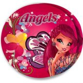 Sarissa Çocuk Bisikleti 16 Jant Angels Bisiklet Jant Yaprağı Plastik Pembe - 1