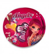 Sarissa Çocuk Bisikleti 20 Jant Angels Bisiklet Jant Yaprağı Plastik Pembe thumbnail 1