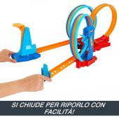 Hot Wheels Üçlü Döngü Pisti 3 HPX93 Lisanslı Ürün thumbnail 4