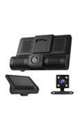 3 Kameralı Araç İçi Full HD Trafik Recorder Güvenlik Kayıt Kamerası - 3