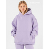 LİLA 3iplik kapşonlu kışlık kapşonlu sweatshirt - 4
