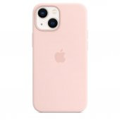 Apple iPhone 13 Mini MagSafe Özellikli Silikon Kılıf Puslu Pembe MM203ZM - 3