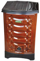 Önden Havalı Kovalı Uyuyan Soba-Kömür Sobası-Odun Sobası Kovalı - 1