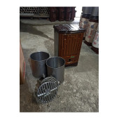 Önden Havalı Kovalı Uyuyan Soba-Kömür Sobası-Odun Sobası - 4