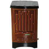 Alttan Havalı Kovalı Uyuyan Soba-Kömür Sobası-Odun Sobası Kovalı - 1