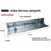 IsıKes Soba Borusu Tavan Isı Koruyucu 75cm - 1