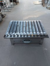 (3 - 5 kişilik) 40cmx24cm El Işçiliği Özel Üretim Mangal-barbüke Içine Uygun - 1