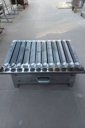 ( 2 - 3 kişilik) EL İŞÇİLİĞİ ÖZEL ÜRETİM MANGAL DEĞİŞKEN  ÖLÇÜLERDE 35CMX24CM - 1