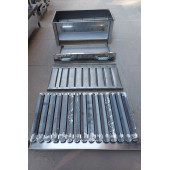 (5 -7 kişilik ) 50 LİK EL YAPIMI ÖZEL İMALAT BARBEKÜ İÇİNE MANGAL PİKNİĞE MANGAL - 4