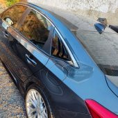 Honda Civic Fe1 2022 Sonrası Uyumlu Kelebek Cam Izgarası Kelebek Cam Vizörü Havalandırma Sağ Sol Takım Parlak Siyah - 3