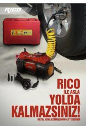 Rico RLA-0004S Metal Hava Komprösörü İki Silindirli - 4