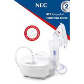 GOLDMASTER güvencesiyle Nec Kompresörlü Nebülizatör Hava Buhar Makinesi Sessiz N22 G - 1