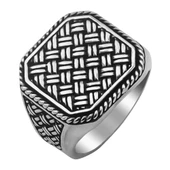 925 Ayar Gümüş Sırma Yüzük thumbnail 3