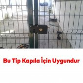 Çelik Kapı Dış Kapı Bahçe Kapısı Silindirli Trajlı Kilit Gövde Kilidi Soldan Açılır Kapı ST-14 - 4
