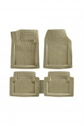 Mazda MX-6 İle Uyumlu 4D Havuzlu Premium Paspas Takımı Maximum Bej thumbnail 1