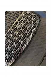 Volkswagen Caravelle Uyumlu 3D Havuzlu Paspas Takımı  Safir Siyah Krom Karbon - 2