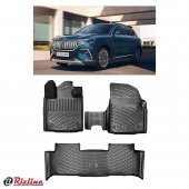 Rizline Togg T10X 2023 Sonrası ile Birebir Uyumlu 3D Havuzlu Paspas Siyah - 1