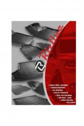 Fiat Doblo 2001-2009 Paspas Siyah 3d Havuzlu - 1