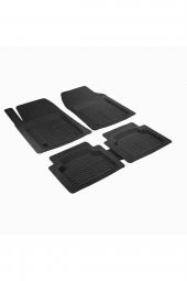 Citroen C3 Picasso ile Uyumlu 4D Universal Derin Havuzlu Paspas Profesyonel Siyah - 2