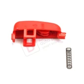 Opel Mokka A X Buick Encore Chevrolet Tracker Trax için KIRMIZI Plastik El Fren Düğme Tuş Kapağı 42389776D thumbnail 4