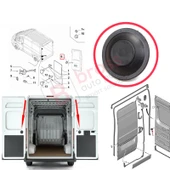 Fiat Ducato Citroen Relay Jumper Peugeot Boxer MK3 Opel Movano için Arka Kapı İç Açma Düğmesi 735426396 - 5
