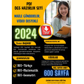 2025 DGS Hazırlık Seti (Video Destekli PDF Ders Notları) - 1