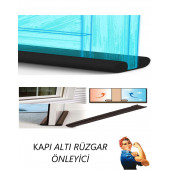 Kapı Altı Isı Yalıtım Süngeri Çift Yönlü Rüzgar Ses Böcek Önleyici thumbnail 1