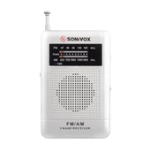 Sonivox Vs-r115 Gümüş Renk Mini Cep Radyosu Deprem Çantasına Uygun Fm Radyo - 1