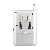 Sonivox Vs-r115 Gümüş Renk Mini Cep Radyosu Deprem Çantasına Uygun Fm Radyo - 4