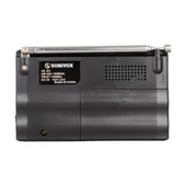Sonivox Vs-r3 Siyah Renk Mini Cep Radyosu Deprem Çantasına Uygun Fm Radyo Mutfak Radyosu - 4