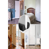 4 Adet Çift Taraflı Kapı Altı Rüzgar Önleyici Ses ve Isı Izolasyon Süngeri thumbnail 1