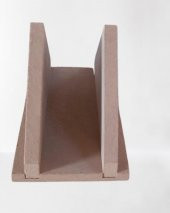 Hobi Adn 90260 Dekoratif Peçetelik Üçgen Ahşap MDF HAM CNC Kesim MODEL El Yapım - 5