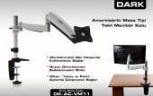 DK-AC-VM11 Monitör Destekli Amortisörlü Masa Tipi Ergonomik - 2