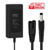 WEKO 24 VOLT - 1.9 AMPER 4.5*3.0 UÇLU YERLİ ÜRETİM NOTEBOOK ADAPTÖR thumbnail 1